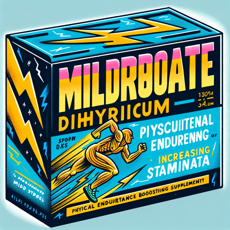 Mildronate Dihydricum: un integratore per aumentare la resistenza fisica