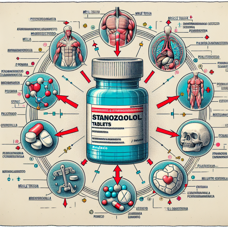 Gli effetti delle compresse di Stanozololo nella farmacologia sportiva