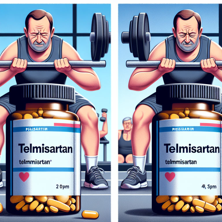 Gli effetti di Telmisartan sull'allenamento fisico